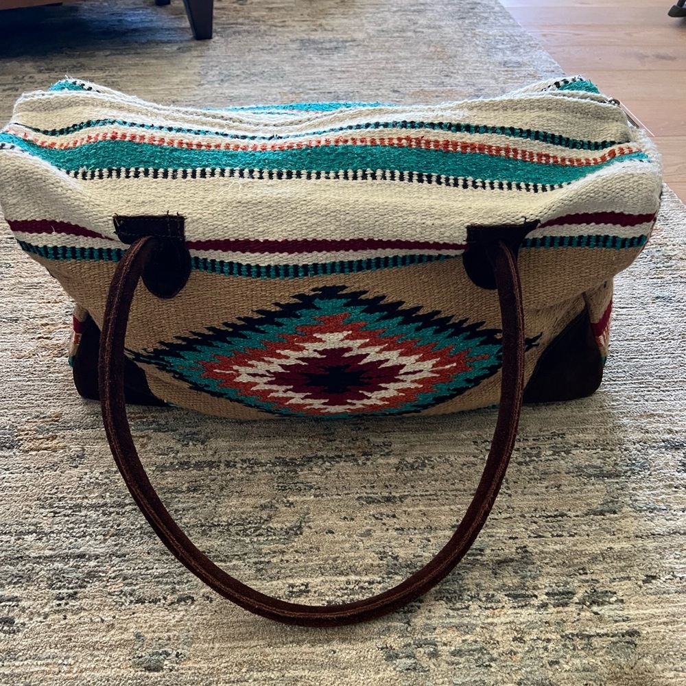 Southwest Blanket Weekender Tote